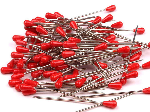 Premium 60mm Pearl Headed Steel Upholstery and Sewing Pins