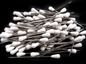Premium 60mm Pearl Headed Steel Upholstery and Sewing Pins