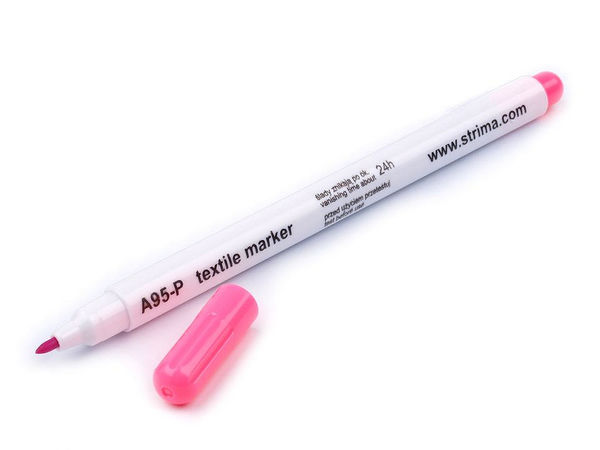 Professional Disappearing Fabric Marker – Single-Sided Vanishing Ink Pen for Tailoring & Crafting (24h & 48h)