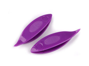 Premium Tatting Shuttle for Lace Making - Ergonomic Oval Weaving Tool for DIY Knitting, Crochet, and Hand Crafting (Random Colors)