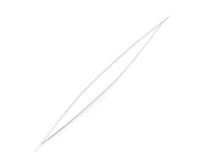 Premium Big Eye Beading Needles (100mm) – Easy-Thread Flat Needles for Seed Beads and Jewelry Making