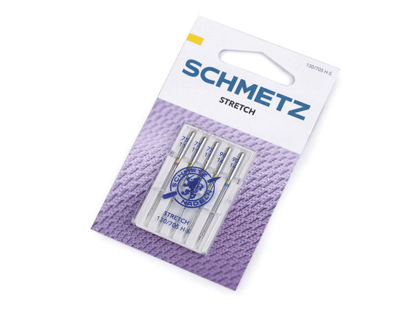 Schmetz Premium Stretch Sewing Machine Needles for Elastic and Knit Fabrics