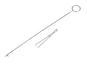 Premium Elastic Threader and Threading Needle Set - 2-Piece Haberdashery Tool Kit