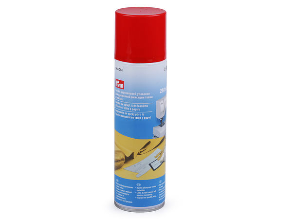 Prym Temporary Textile Adhesive Spray (250 ml) – Premium Washable Fabric Glue for Sewing, Quilting, and Appliqué