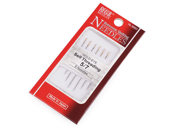 Premium Self-Threading Hand Sewing and Patching Needles