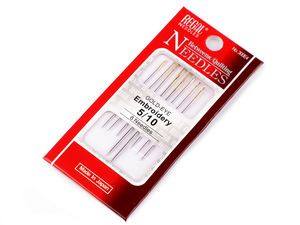 Premium Hand Embroidery Needles - Sharp Steel Sewing Needles for Stitching, Darning, and Crafting