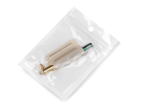 Premium Aari Tambour Embroidery Needle Set - 3 Interchangeable Hooks (0.8mm, 0.9mm, 1.1mm) with Metal Handle for Bead, Sequin & Chain Stitch