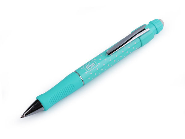 Prym Fabric Marking Chalk Pencil Set (0.9mm) with Eraser and Refills – Turquoise