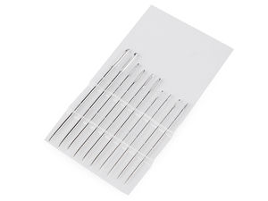 Premium Short Darning Needles for Sewing, Mending, and Patching - Durable Nickel Finish