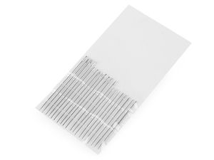 Premium Sharp Hand Sewing and Patching Needles - Nickel-Plated Steel for Knitwear and Densely Woven Fabrics