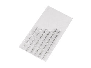 Premium Blunt Embroidery Needles for Tapestry, Cross-Stitch & Wool Sewing - Nickel Finish
