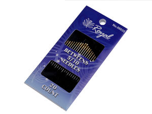 Premium Gold-Eye Hand Sewing and Quilting Needles – Nickel-Plated Sharps and Betweens Assortment