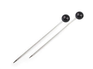 Premium Pearl Headed Steel Pins - 55mm Decorative Floristry and Craft Pins
