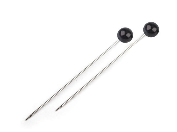 Premium Pearl Headed Steel Pins - 55mm Decorative Floristry and Craft Pins