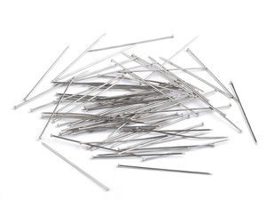 Premium Steel Dressmakers Pins (34mm) - Professional Haberdashery and Patchwork Pins, Nickel Finish