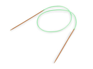 Premium Dark Bamboo Circular Knitting Needles with Flexible Cord for Seamless Knitting (2mm - 8mm)