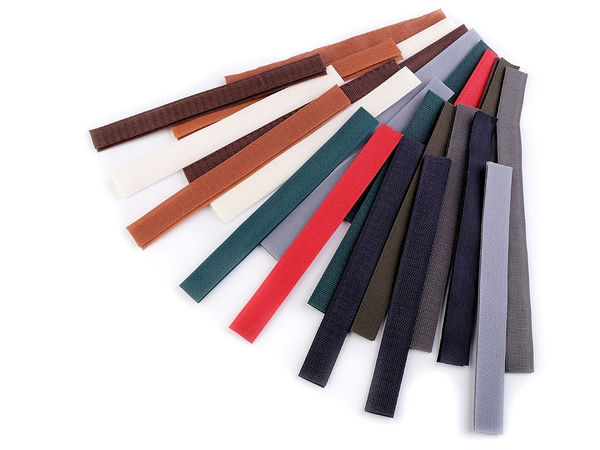 Premium Nylon Hook and Loop Fastener Tape, 20mm Width - Durable Fastening Tape for Apparel, Footwear, Crafts & Home Organization