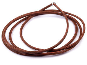 Premium Universal Leather Sewing Machine Belt (172 cm) - Milled Genuine Leather Drive Band with Buckle