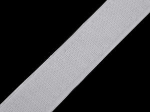 Premium Self-Adhesive Nylon Hook Fastener Tape (20mm, Hook Only) - White