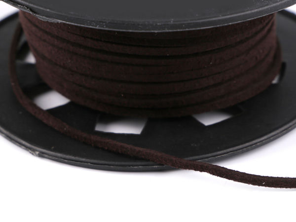 Premium Flat Faux Leather Cord, 3mm – Eco-Leather String for Jewelry Making, DIY Crafts, and Gift Wrapping