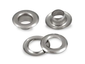 Premium Rust-Proof Metal Eyelet and Grommet Set with Washers - Inner Ø7mm / Outer Ø13mm