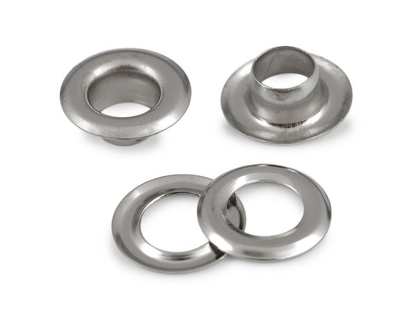 Premium Rust-Proof Metal Eyelet and Grommet Set with Washers - Inner Ø7mm / Outer Ø13mm