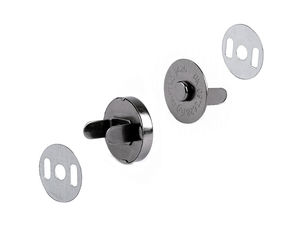 Premium 18mm Magnetic Snap Fasteners - Professional Clasp Closures for Handbags, Purses, and DIY Craft Projects