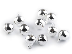 Premium Metal Jingle Bells (12mm) – Multi-Purpose Craft, Holiday, and Costume Embellishments