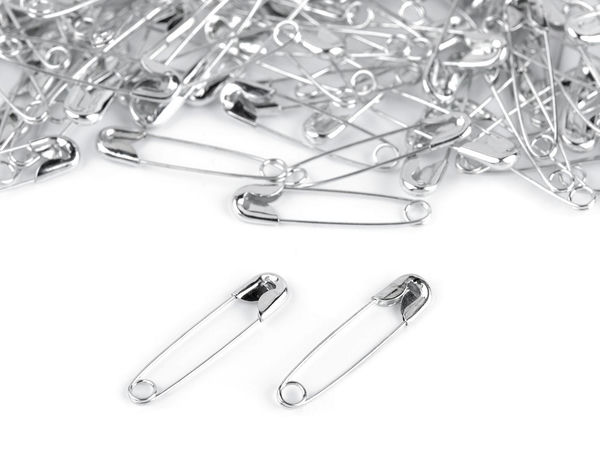 Premium 20mm Metal Safety Pins (Bulk Pack) - High-Quality Haberdashery & Sewing Fasteners