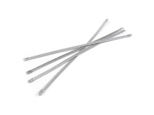 Premium 5mm Flexible Spiral Steel Boning - Durable Metal Stays for Corsetry, Lingerie & Support Garments