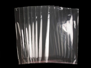 Premium Transparent Self-Adhesive Seal Bags (24 x 39 cm) – High-Clarity Resealable Display & Packaging Bags