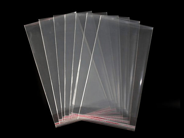 Premium Clear Self-Adhesive Plastic Packaging Bags (14 x 25 cm) | Resealable Display Envelopes