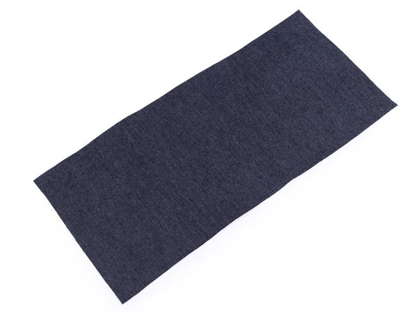 Premium Denim Iron-On Repair Patches (20x43 cm) - Cotton Fabric Mending Sheets
