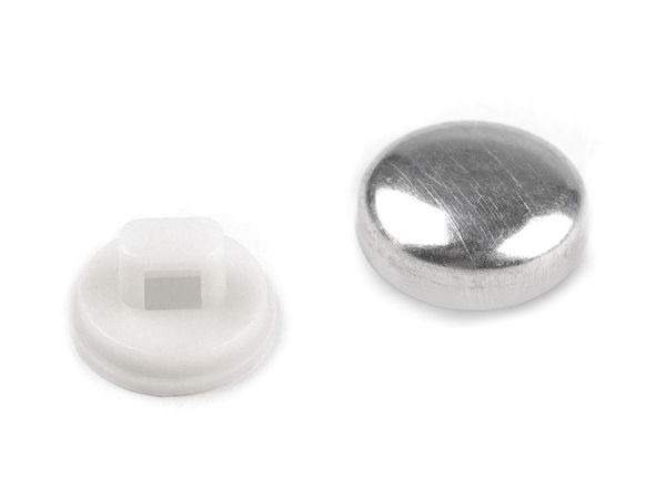 Premium Self-Cover Buttons - Size 16 (10mm) - Custom Fabric Cover Buttons for Blouses, Dresses, and Crafts