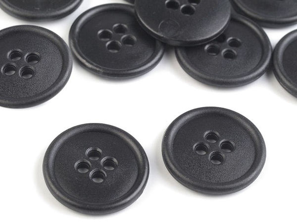 Classic Plastic 4-Hole Buttons - Size 32 (20 mm)