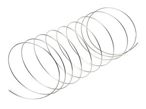 Premium Platinum Steel Memory Wire for Bracelet Jewelry Making - Ø 6cm Loop Beading Wire