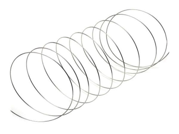 Premium Platinum Steel Memory Wire for Bracelet Jewelry Making - Ø 6cm Loop Beading Wire