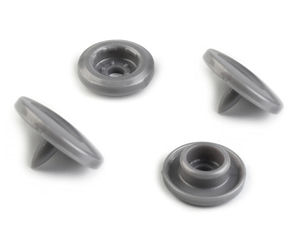 Premium Plastic Snap Fasteners (Size 18) - Smooth Glossy Press Studs for Sewing, Apparel, and DIY Crafts