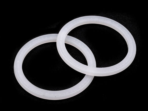 Premium White Plastic Rings for Curtains, Blinds, and Drapes (Ø34mm) - Versatile Haberdashery and Craft Eyelets