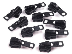 Premium Metal Zipper Slider for No. 8 Plastic Zippers | Heavy-Duty Replacement Pull