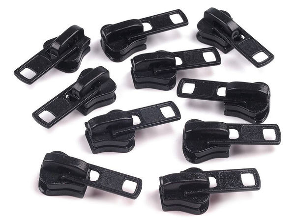 Premium Metal Zipper Slider for No. 8 Plastic Zippers | Heavy-Duty Replacement Pull