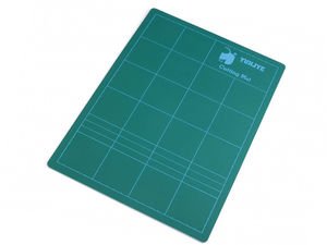 Premium Double-Sided Self-Healing Cutting Mat (22x30cm) Professional 3-Layer Non-Slip Craft Grid Board for Patchwork, Quilting & Sewing - Teal