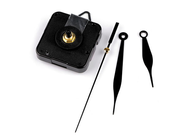Silent DIY Clock Movement Mechanism Kit with Hands - Complete Clock Motor Replacement & Crafting Set