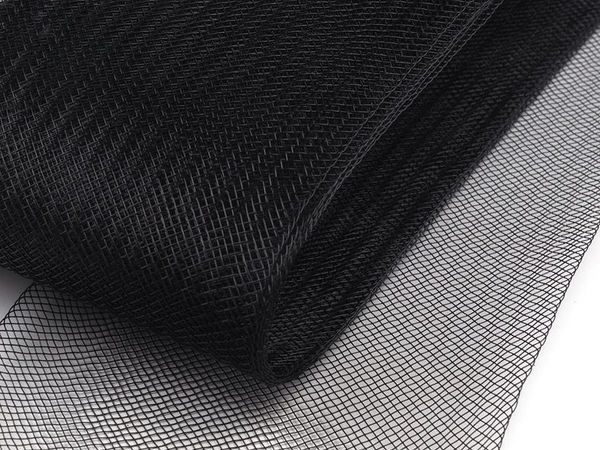Premium 8cm Horsehair Braid Crinoline Ribbon for Millinery, Fascinators & Dressmaking - 20m Coil (4x5m)