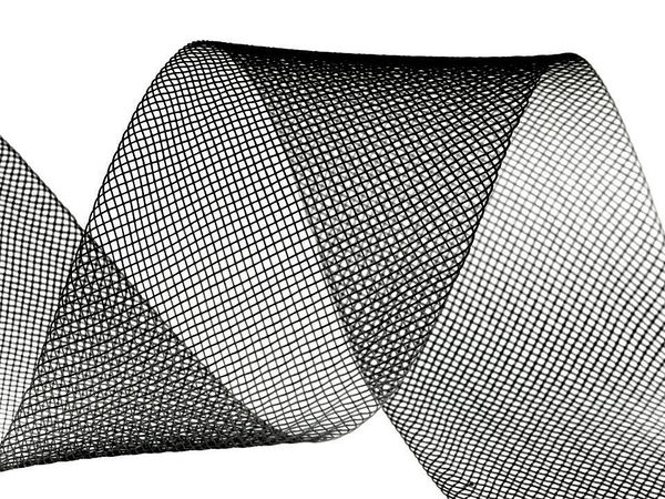 Premium 4.5cm Soft Crinoline Horsehair Braid - Diagonally Woven Ribbon for Millinery, Dress Reinforcement, and Crafts