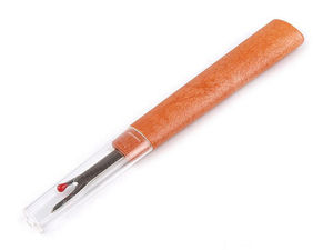 Premium Seam Ripper and Thread Unpicker – Ergonomic 13cm Stitch Remover (Dark Beige)