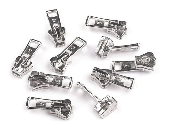 Premium Metal Zipper Slider for No. 5 Plastic and Bone Zippers - ALFA