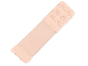 Premium Elastic Bra Extender Strap - 30mm Width, 2-Hook 3-Row Adjustable Band Extension for Lingerie & Swimwear