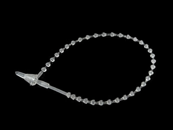 Transparent Manual Loop Lock Tag Pins, 14.5 cm - Premium Price Labeling Fasteners (1000-Pack)