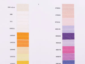 Premium Cotton Single Fold Bias Binding Sample Color Card (14mm, 20mm, 30mm, 40mm Widths)